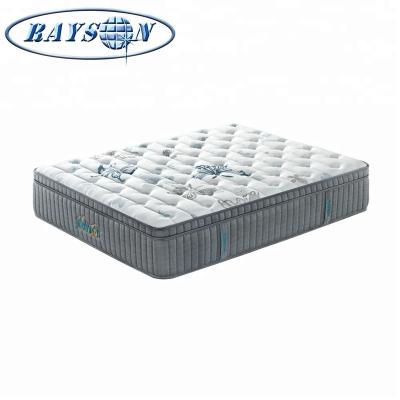 China Massage Mattress Hotel 4 Star Pocket Spring Hotel Mattress Memory Sponge Rubber Mattress for sale