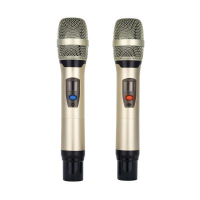 China New Style Karoke Microphone LD-902B Dynamic Wireless Microphone Headset Radio Handheld Microphone KTV Microphone for sale