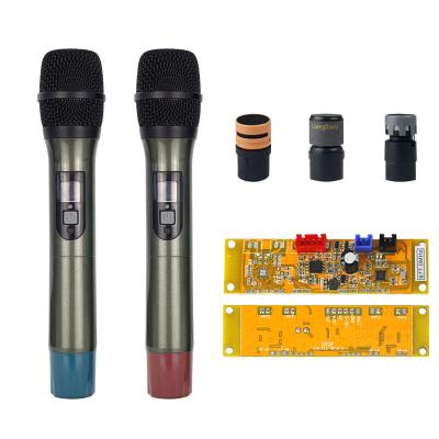 China Guangzhou Baiyun TEMEISHENG handheld wireless microphone entertainment equipment mobile teaching microphone factory price interview. for sale