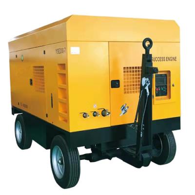 China Low Price Sales KAISHAN Lubricated Screw Air Compressor Portable Mini Air Compressor High Pressure For Mine for sale