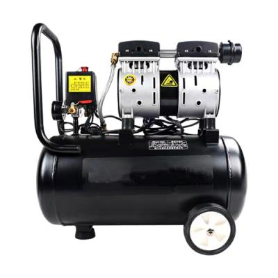 China 2021 Hot Sales 750W Low Price Convenient Mini OIL-LESS Muffler Made In China Air Compressor for sale