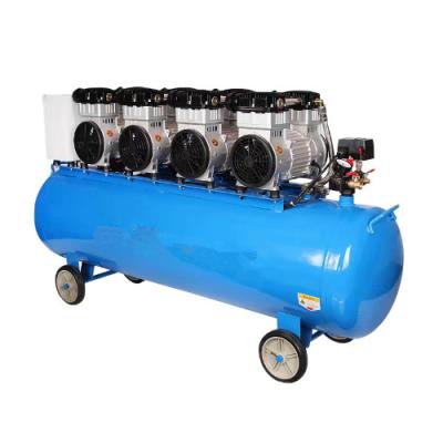 China 2021 Hot OIL-LESS Half Wholesale Price Small Inflation Pump Low Noise Piston High Pressure Air Compressor for sale