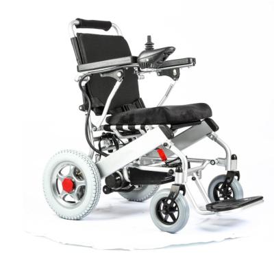 China New Lightweight Foldable Aluminum Alloy Electric Power Wheelchair For Disabled for sale