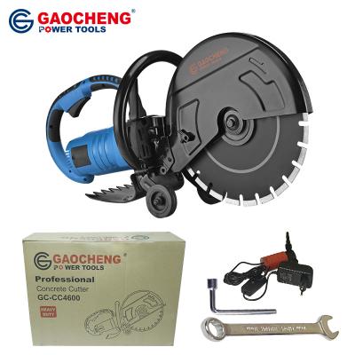 China Face Course Slitting Machine 4600W Handheld Portable Concrete Cutting Saw High Quality Electric Cutter Machine for sale