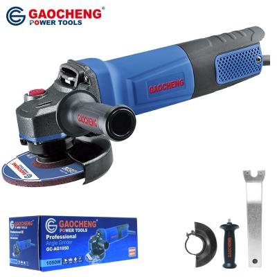 China Large Structural Grinding for Cleaning or Small Angle Grinder 1050W Machine Tool Sharpening Professional Angle Grinder for sale