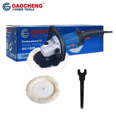 China High Quality 180mm 1200W Car Polish Tools Electric Car Polisher For Car Detailing for sale