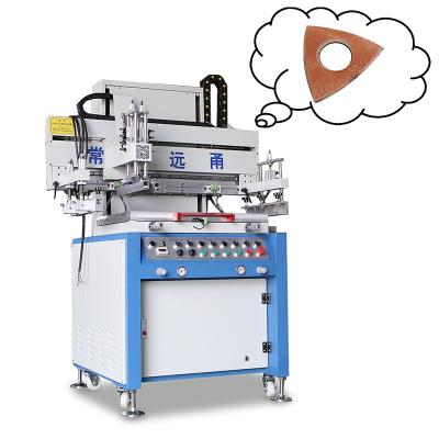 China Flat Bed Silk Screen Press Machine , Aluminum Platform Automatic Silk Screen Press for sale