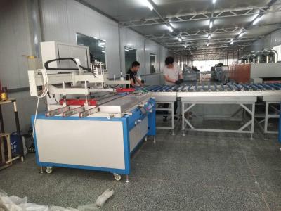 China Máquina de impressão semiautomática da tela de seda, linha de produção da impressão da tela do PWB à venda