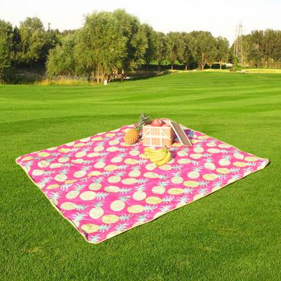 China Hot Sale Cartoon Portable Custom Packed Outdoor Picnic Blanket SG-TZ010 for sale