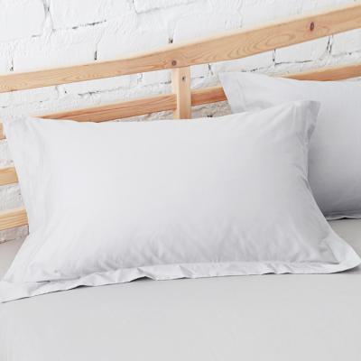 China Sustainable Good Prices Vintage Sublimation Soft White Washable Adult Woven Blank Pillow Case for sale