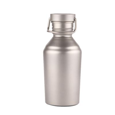 China Eco-friendly titanium water bottle ultralight outdoor camping increasing recycling water bottle 650ml /850ml Ta8372/Ta8373 for sale