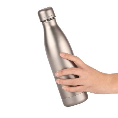 China Single Wall Water Bottle 550ml/680ml Ta8374/Ta8375 Environmentally Friendly Titanium Coke Bottle Cup Vacuum Flask Outdoor Sports for sale