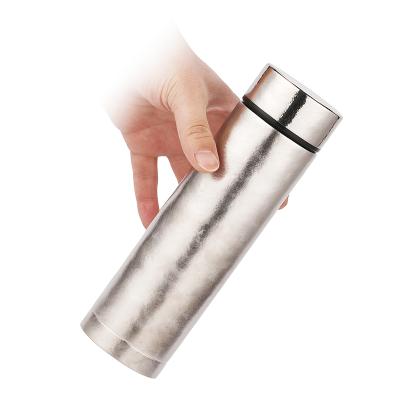 China Wholesale PORTABLE Titanium Vacuum Cup Business Promotion Gift Vacuum Flask Thermos Mug 450ml for sale