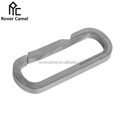 China OEM Titanium Climbing Carabiner Raising Carabiner Hook for sale