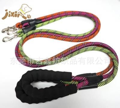 China Thoughtful Pet Riding Strong Nylon Braided Dog Lead Rope Durable Pet for sale