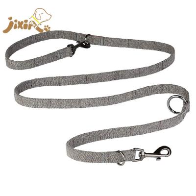 China Gray Herringbone Tweed Dog Training Multifunctional DETACHED Advance for sale