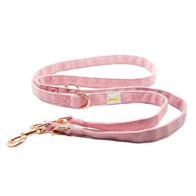 China DETACHED Pet Supplies Cotton Pet Gifts Luxury Premium Heavy Duty Dog Collar And Leash Set For Walking Running Rise for sale