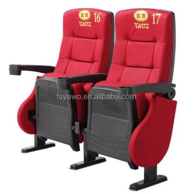 China Commercial furniture VIP push back comfortable 5d recliner seat cinema hall chair home with cup holder (YA-602) for sale