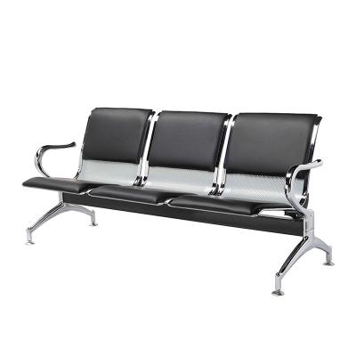 China Morden Hospital Airport Electroplating Waiting Chair for sale