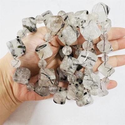 China High Quality Quartz Crystal Bracelet For Jewelry Wholesale Black Hair Bracelets From China for sale