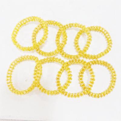 China Europe Quartz High Quality Natural Gold Bangle Rutilated Healing Crystals Spiritual Bracelet for sale