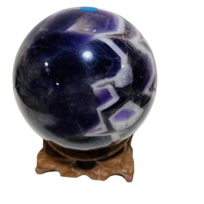 China Europe Crystal Ball Dream Amethyst Sphere High Quality Natural Wholesale For Healing for sale