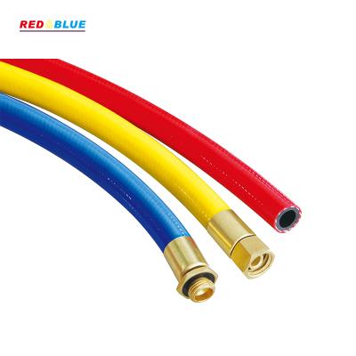 China Lightweight Flexible PVC High Pressure Air Hose With Fittings Pneumatic Tools Spray Hose for sale