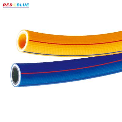 China Weifang Changle 9*17mm 5-Ply LPG PVC Gas Lightweight Colorful Fiber Reinforced Hose for sale