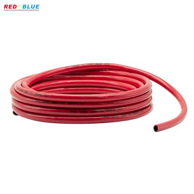 China Lightweight High Intensity Polyester PVC Gas Fiber Reinforced Hose Braided Plastic Hoses for sale