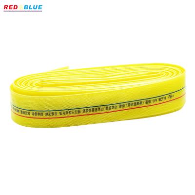 China Agriculture Irrigation Large Diameter PVC Water Hose Irrigation Layflat Hose for sale