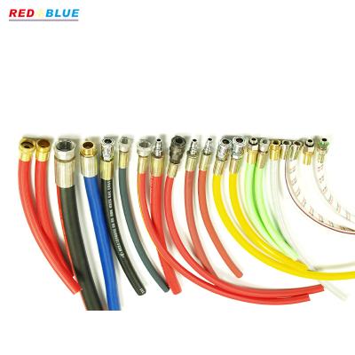 China Used in the pressure system of various air compressors high pressure flexible air hoses for compressors with PVC quick coupling braided hose for sale