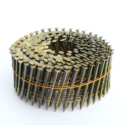 China Spiral Steel Shank Nail Stainless Steel FS32 Wire Common Coil Nail for sale