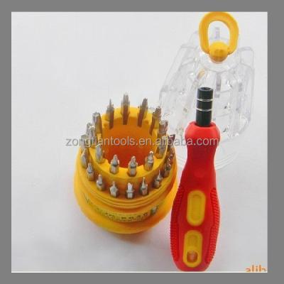 China Competitive precision jackly 30 bit in 1box screwdriver bits set type tools for sale