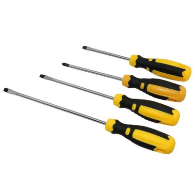 China Guangzhou Plastic Tools Factory Rubber Phillips Handle Cr-v Screwdriver for sale