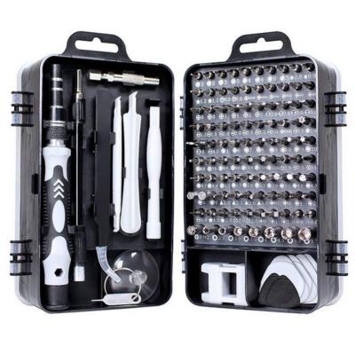 China Wholesale 115 in 1 CRV Hardware Tools Handle Repair Tool Kit Screwdriver Bits Electronic Insulated Set for sale