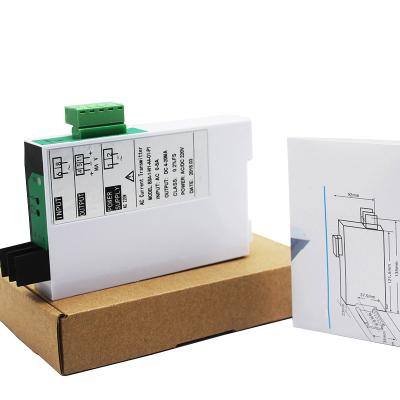 China AC Input 4-20mA 0-10V Current Measurement AC 1A 5A 10A 20A Output DC24V 220V Power Supply AC Transmitter Current Transducer for sale