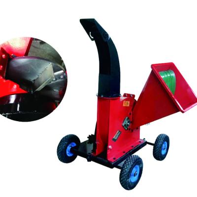 China Heavy Duty Plant 15HP Wood Chipper Shredder For Two Wheel Garden Tractor for sale