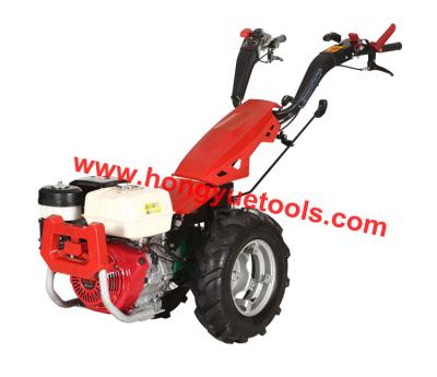 China Farm Tractor CHINA Hongyue 13hp Honda Gear Drive Cultivating Two Wheel Tractor for sale