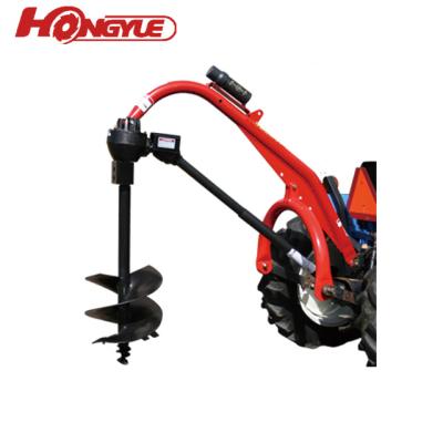 China Anti-Slip Handle 3 Point Post Hole Heavy Duty Tractor Driven Digger For Fence Excavator for sale