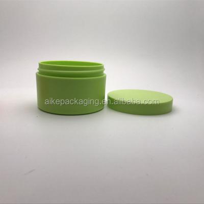 China Recycable Aike Packaging Elegant Round PETG 250g Plastic Cosmetic Jar From China for sale