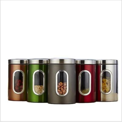 China Recyclable Nordic Whole Grains And Spices Kitchen Storage Boxes Food Cans Kitchen Storage Cans Coffee Cans Snack Boxes Household Goods zu verkaufen