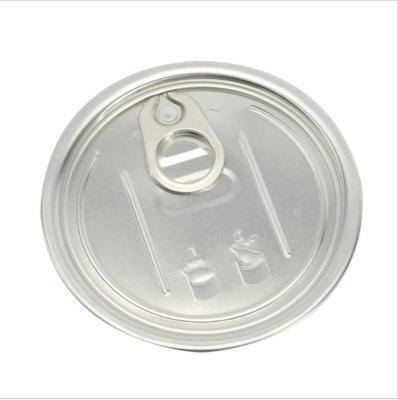 China Fashion.eco-friendly supply of nut snacks flower tea PET cans international standard 307 special easily openable aluminum lids for sale