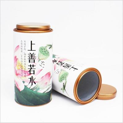 China food & Beverage packaging classic beauty figure tea packaging set fragrant tea gift food wrapping paper cans wholesale customization for sale