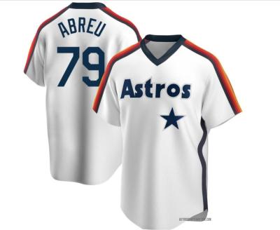 China 2023 Hot Sale Houston Stitched Baseball Jersey #79 Jose Abreu New Player Wholesale Antibacterial Tank Top Women Men Tank Top for sale