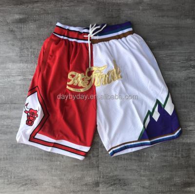 China Newest Don Us America Size Men 2023 Vintage Nbaa Fair Breathable Pocket Antibacterial Embroidered Basketball Shorts for sale