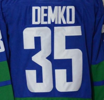 China Shirts & Vancouver Thatcher Demko Best Quality Tops Pitched National Hockey Jersey for sale