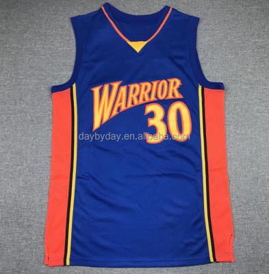 China Antibacterial Basketball Shirts Stitched Stephen Curry 30 Basketball Tank Top for sale