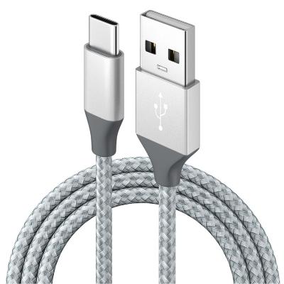 China MP3/MP4 Player Amazon Accessories Nylon Braided Type C Cable Usb Tipo C Fast Usb Phone Charging Usb C Cable Custom Logo 1m 2m Data Cable 3m for sale