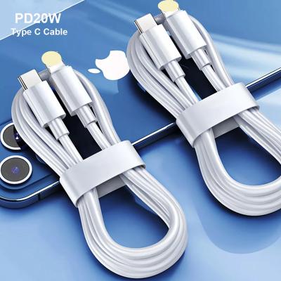 China Bestselling MP3/MP4 Player 2020/2021 Mobile Phone Accessories Type C Cable PD 20W USB C Charging Cable For iPhone Cable for sale