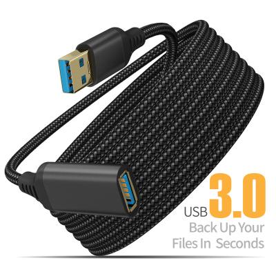 China MP3/MP4 Player Nylon Braided USB Adapter USB Male To Female USB 3.0 OTG Cable Adapter For Huawei For MacBook Pro/air for sale